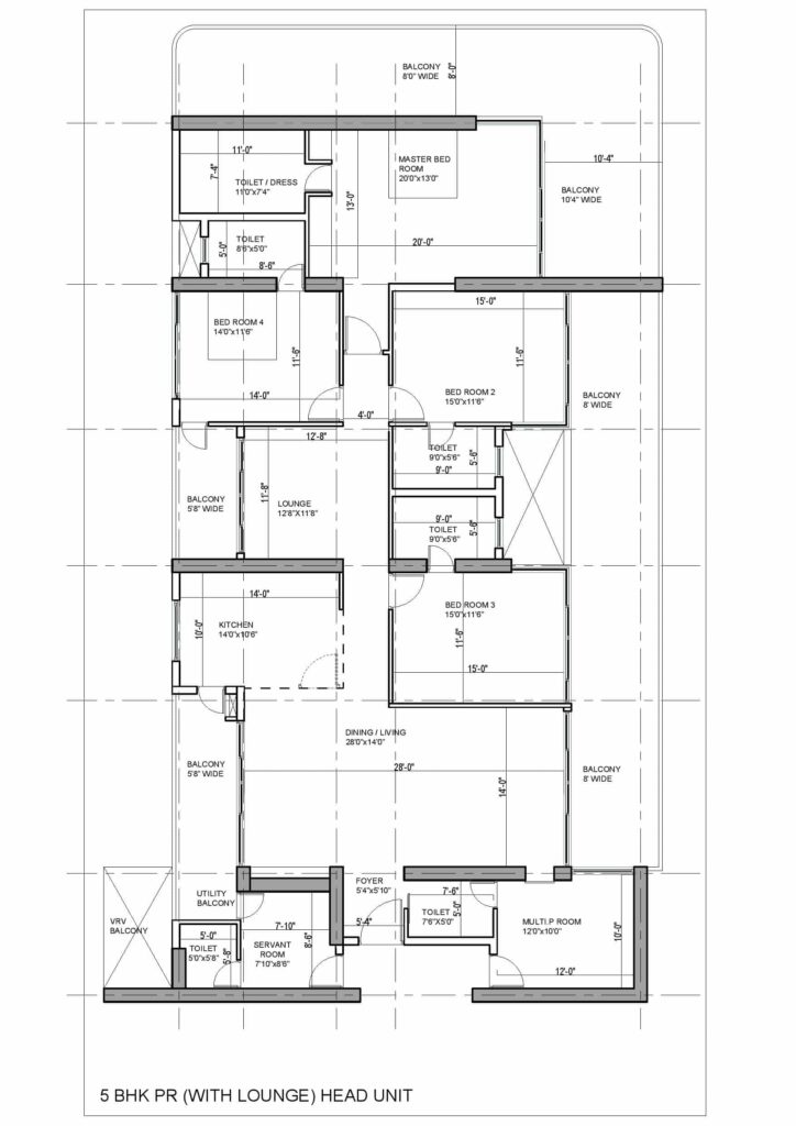 the presidential Floor plan